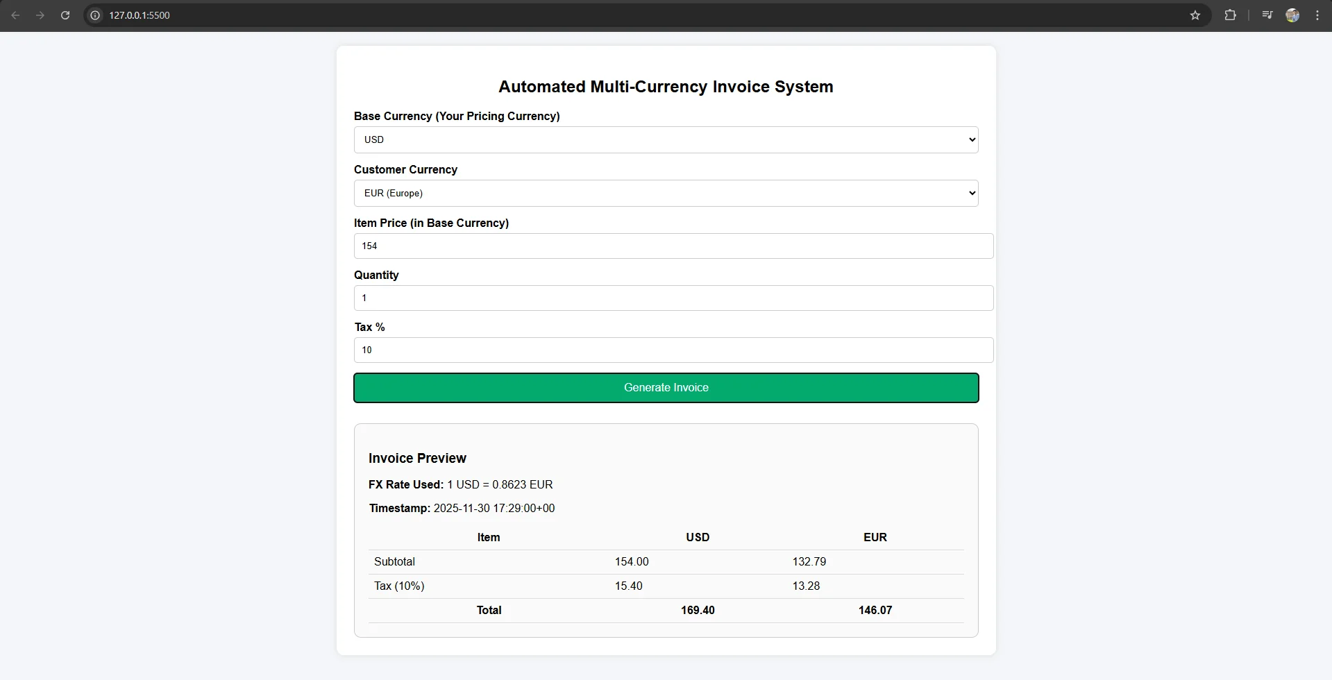 invoice system quarterly briefing call