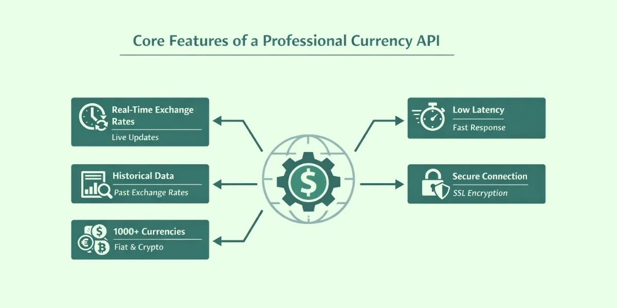 Core Features Of A Professional Currency API