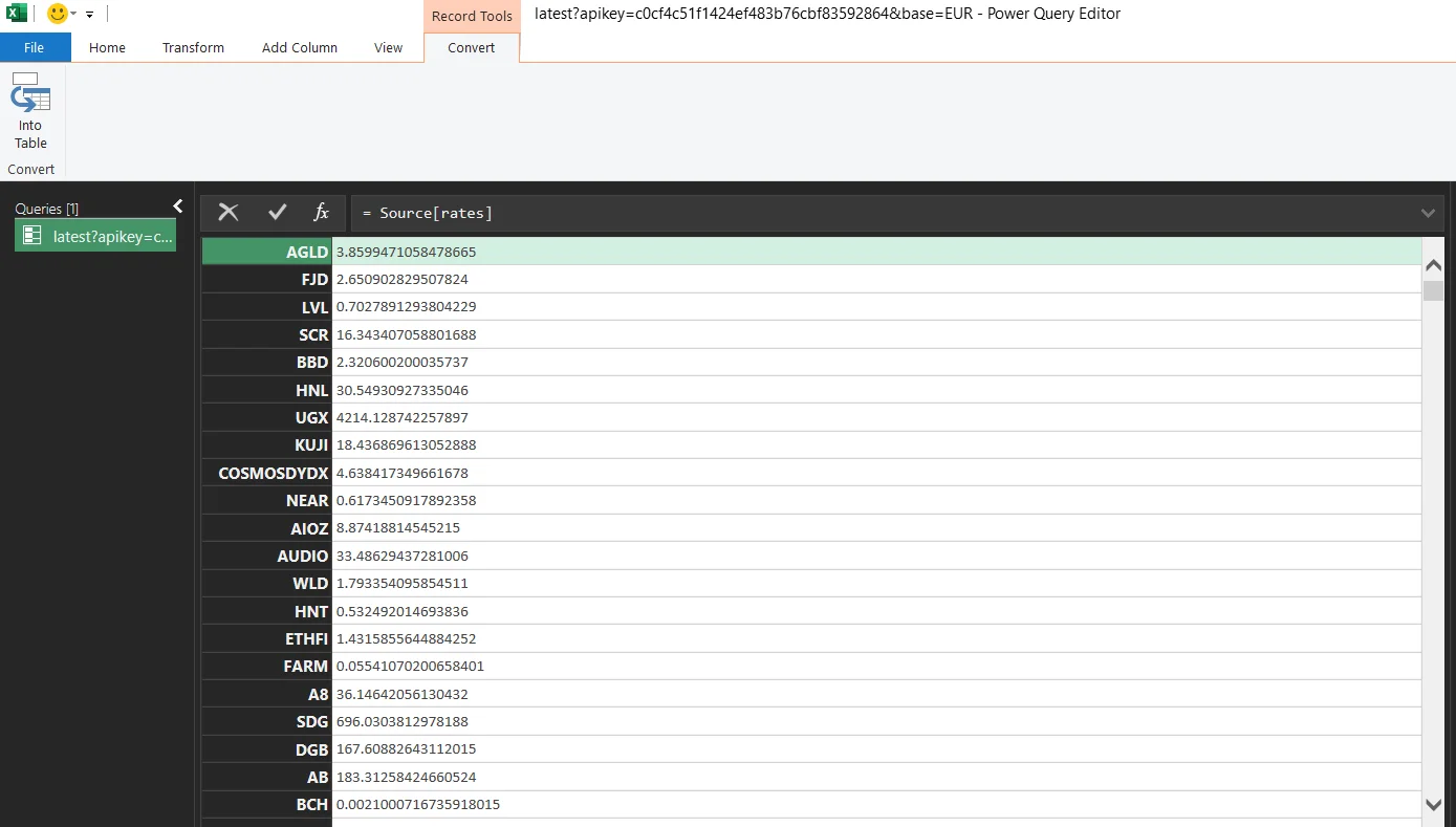 see your exchange rate cash here